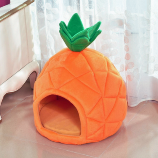 Pineapple Palace Cat Bed