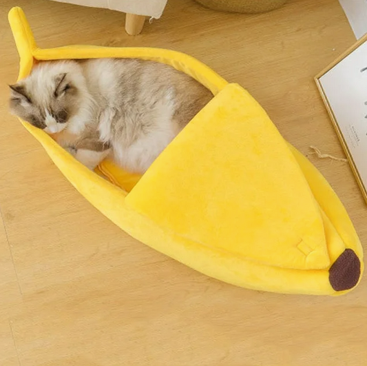 Banana Cabana Cat Bed